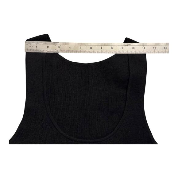 Nili Lotan Etana Cashmere Tank Top Black L - Picture 9 of 11